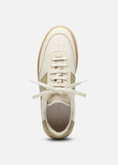 Orbit Vintage Sneaker - Off White/Green