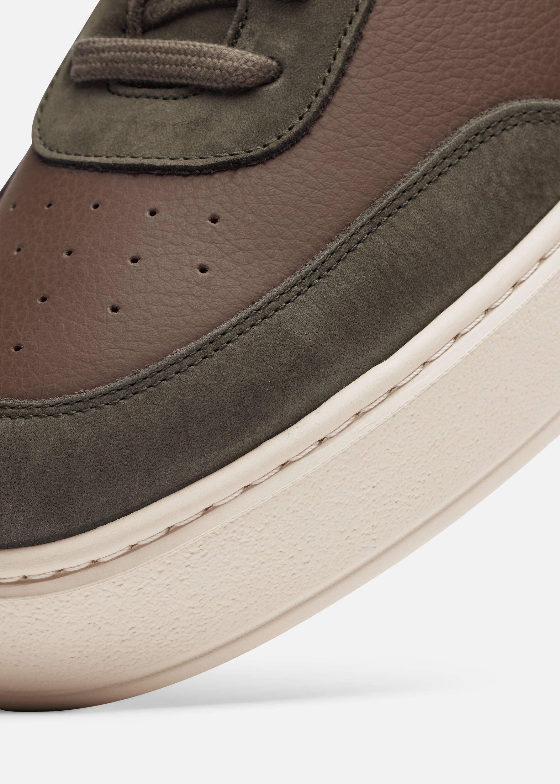 Orbit Vintage Sneaker - Brown/Dark Brown