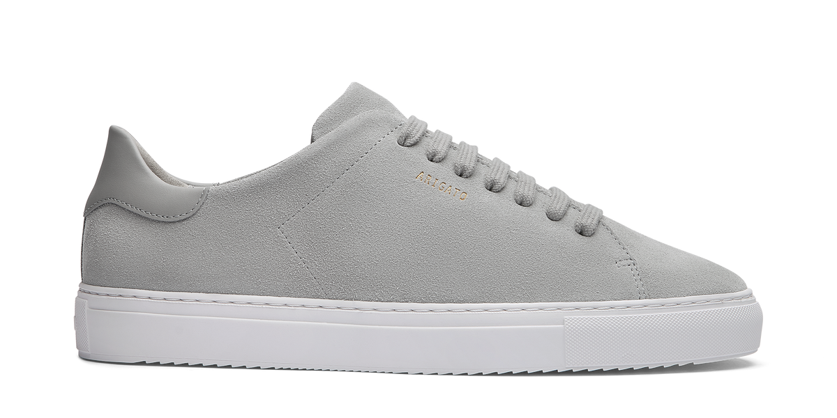 Clean 90 Suede Sneaker - Light Grey/White