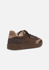 Dice T-Toe Sneaker - Dark Brown/Brown