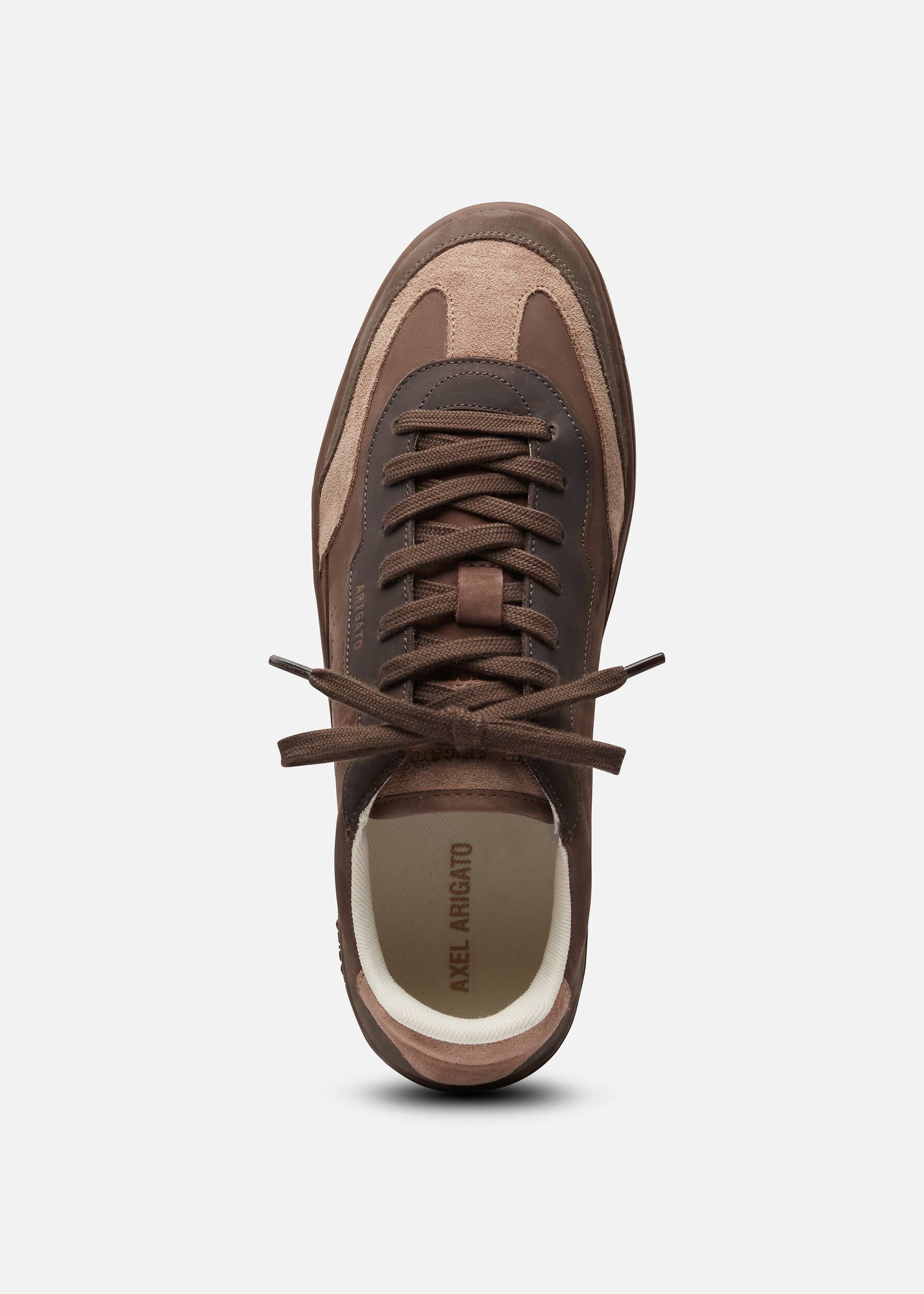 Dice T-Toe Sneaker - Dark Brown/Brown