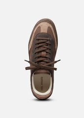 Dice T-Toe Sneaker - Dark Brown/Brown