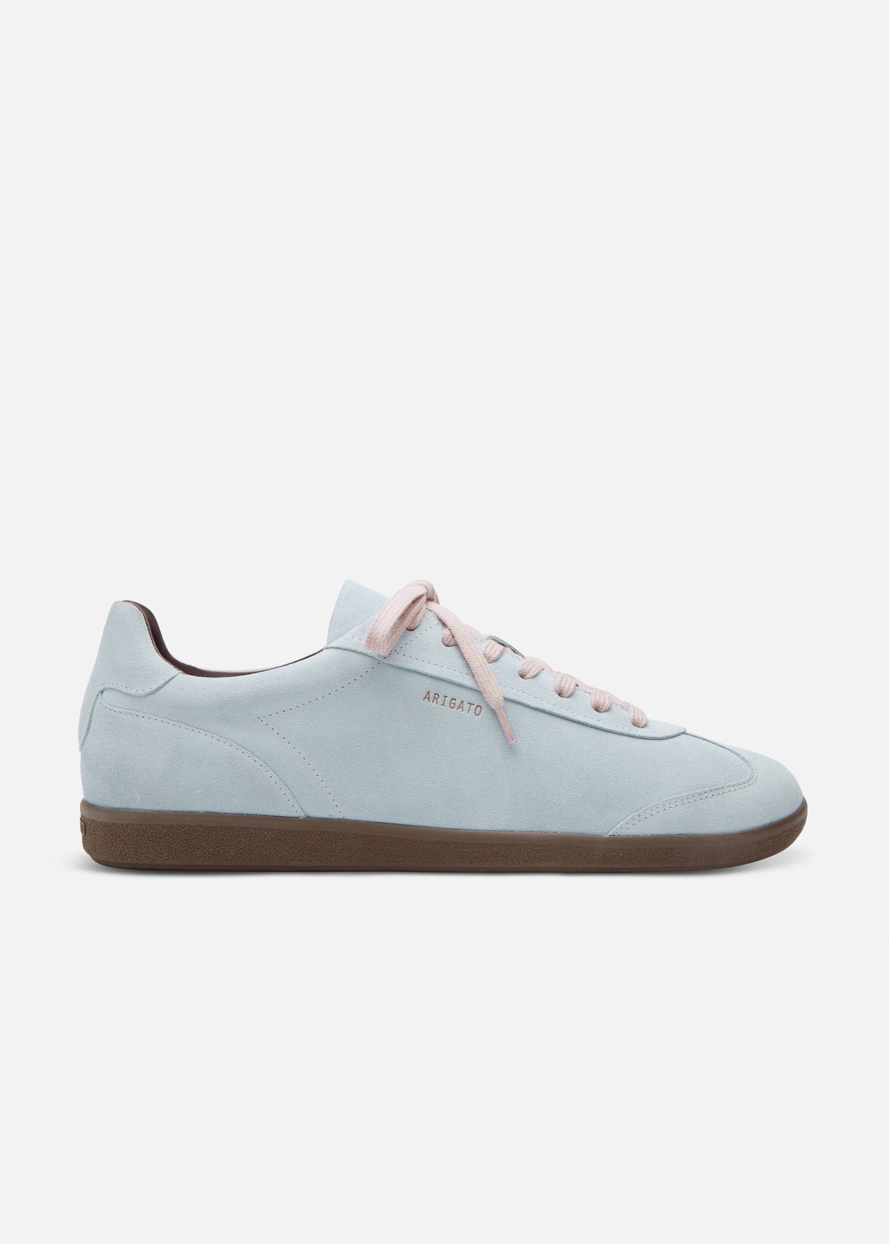 Zane Sneaker - Light Blue/Dark Brown