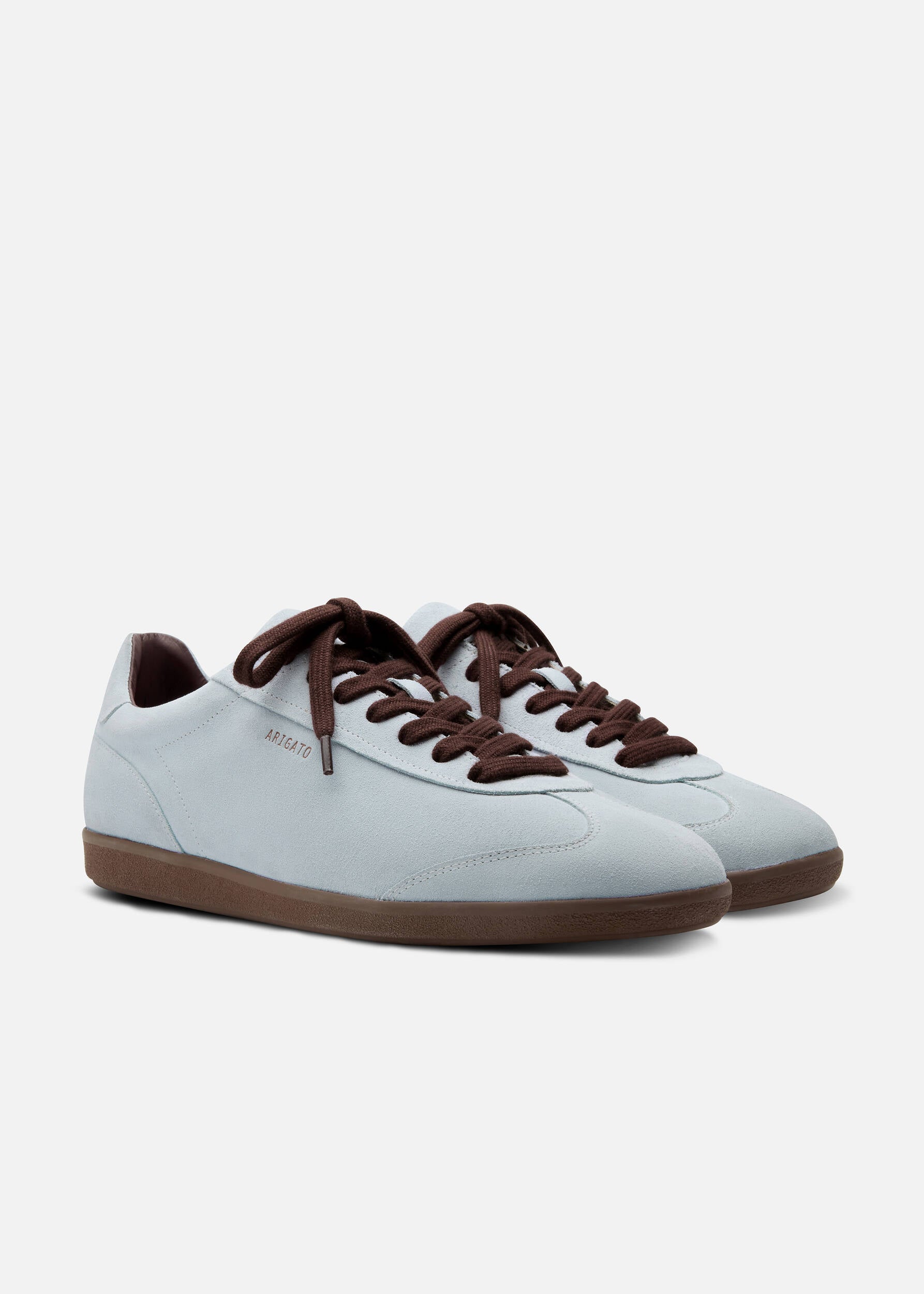 Zane Sneaker - Light Blue/Dark Brown