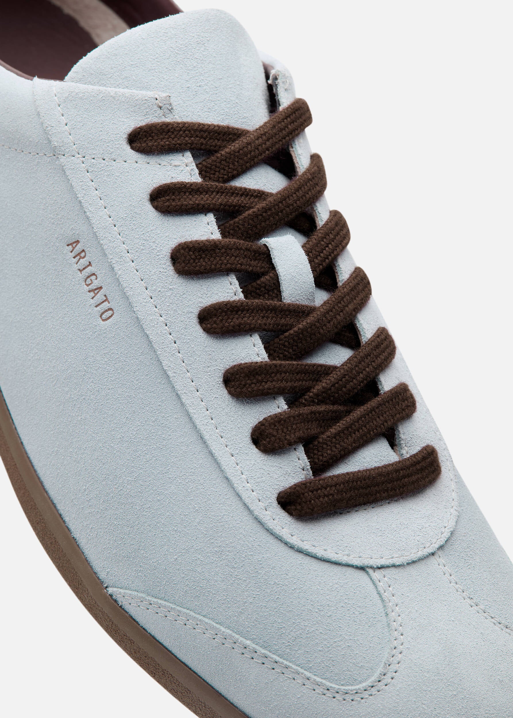 Zane Sneaker - Light Blue/Dark Brown