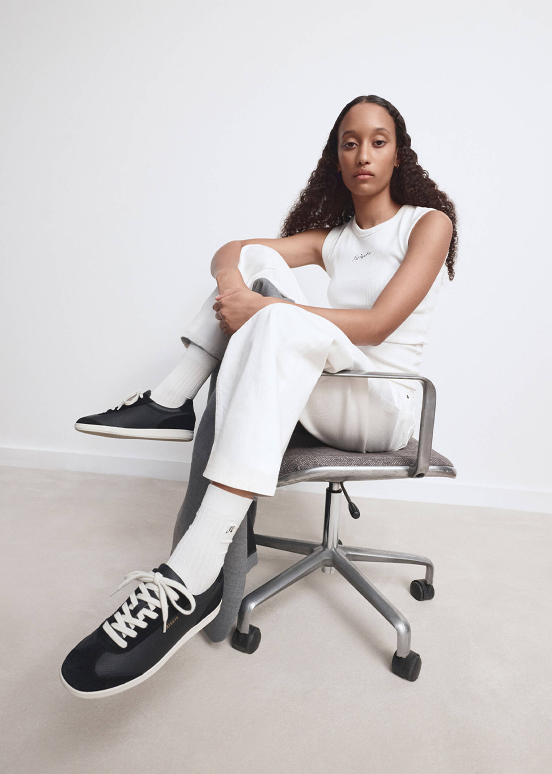 Zane Sneaker - Black/Off White