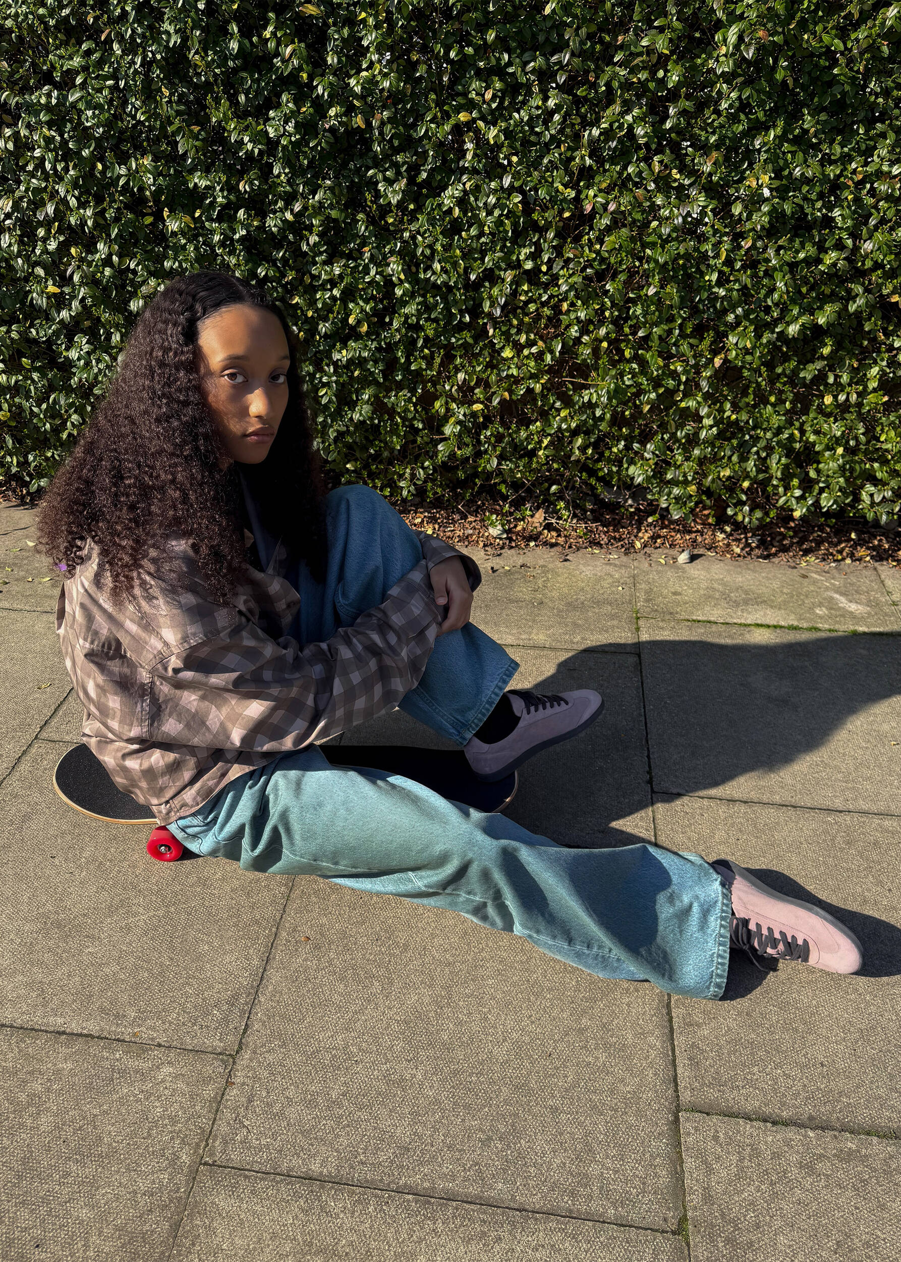 Zane Sneaker - Pink/Dark Grey
