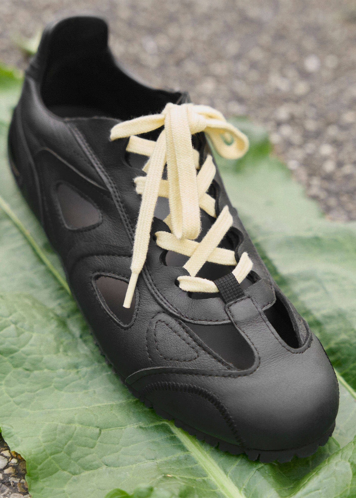 Slow Ballet Sneaker - Off Black/Yellow