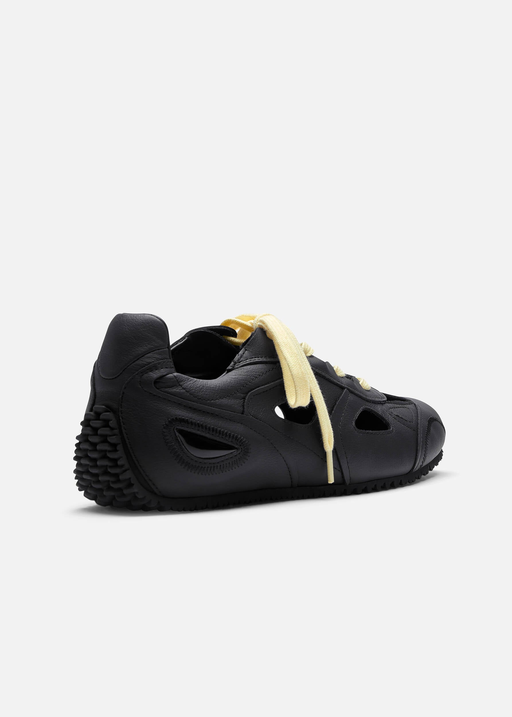 Slow Ballet Sneaker - Off Black/Yellow