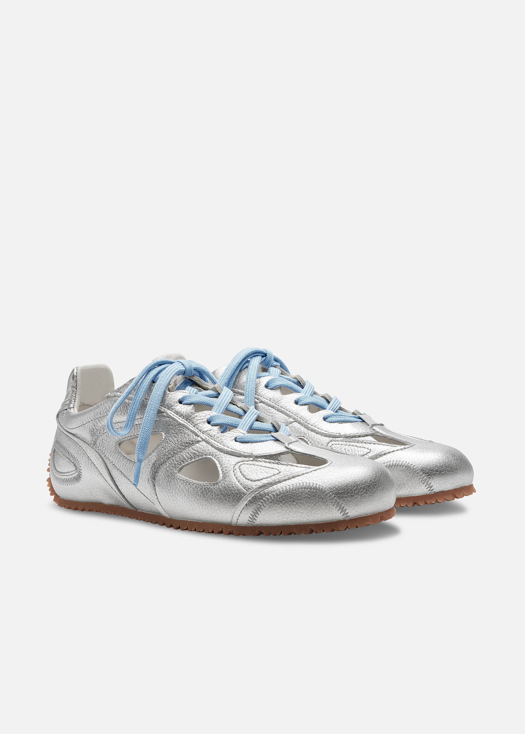 Slow Ballet Sneaker - Silver/Light Blue