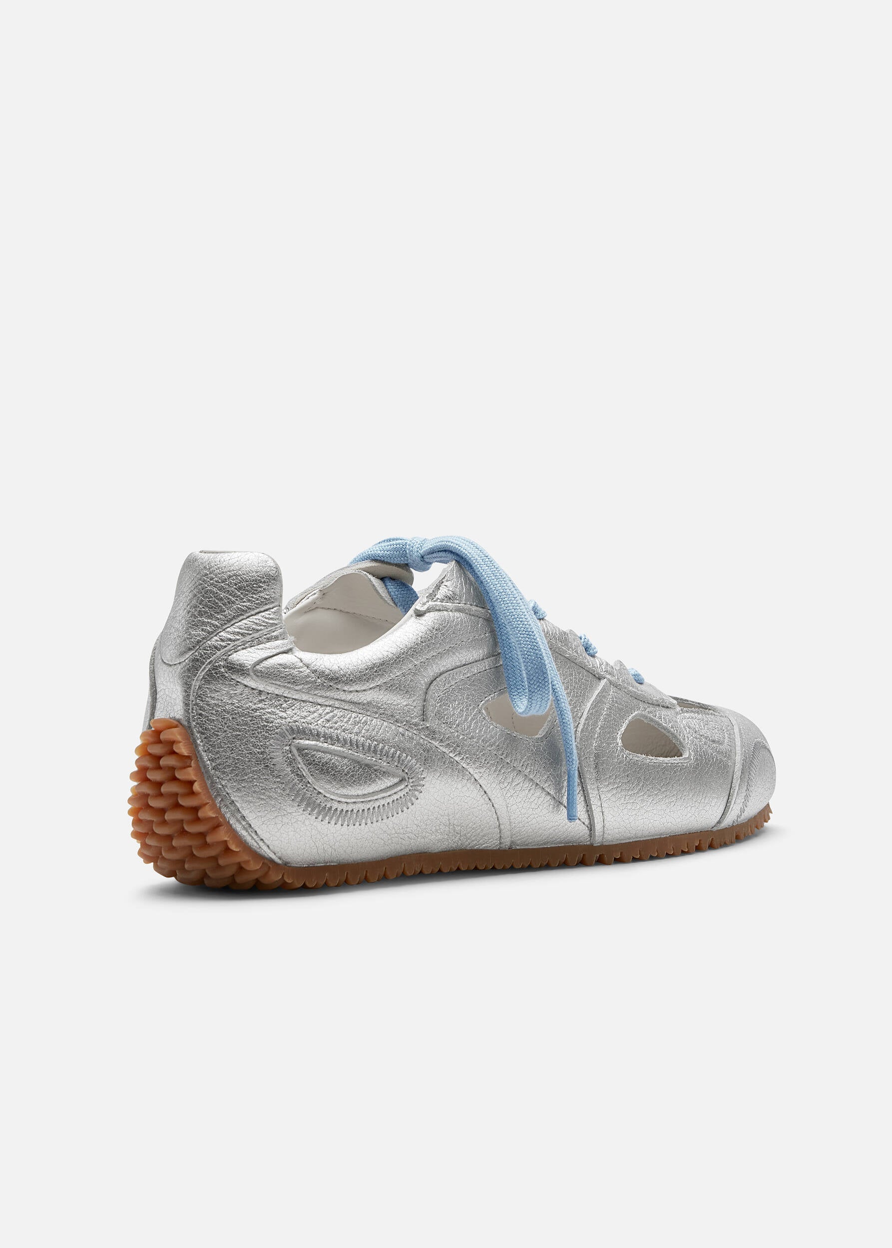 Slow Ballet Sneaker - Silver/Light Blue