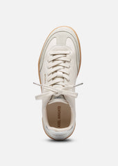 Dice T-Toe Sneaker - Off White/Silver
