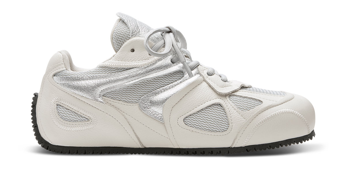 Slow Runner - Off White/Silver