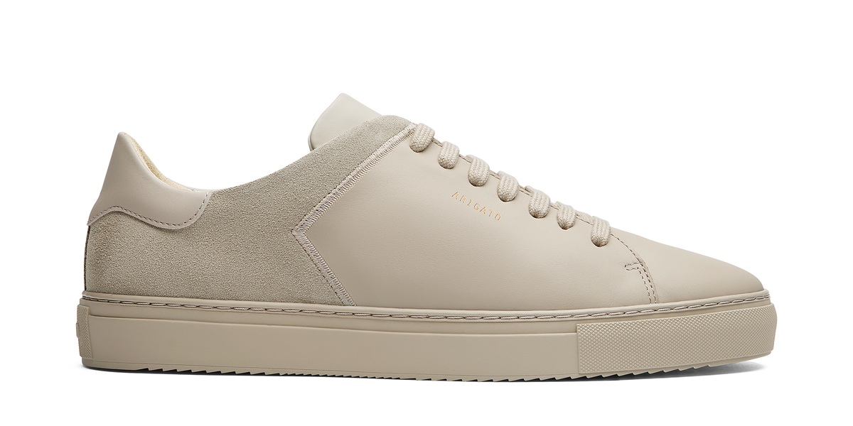 Clean 90 Split Sneaker - Light Taupe/Off White