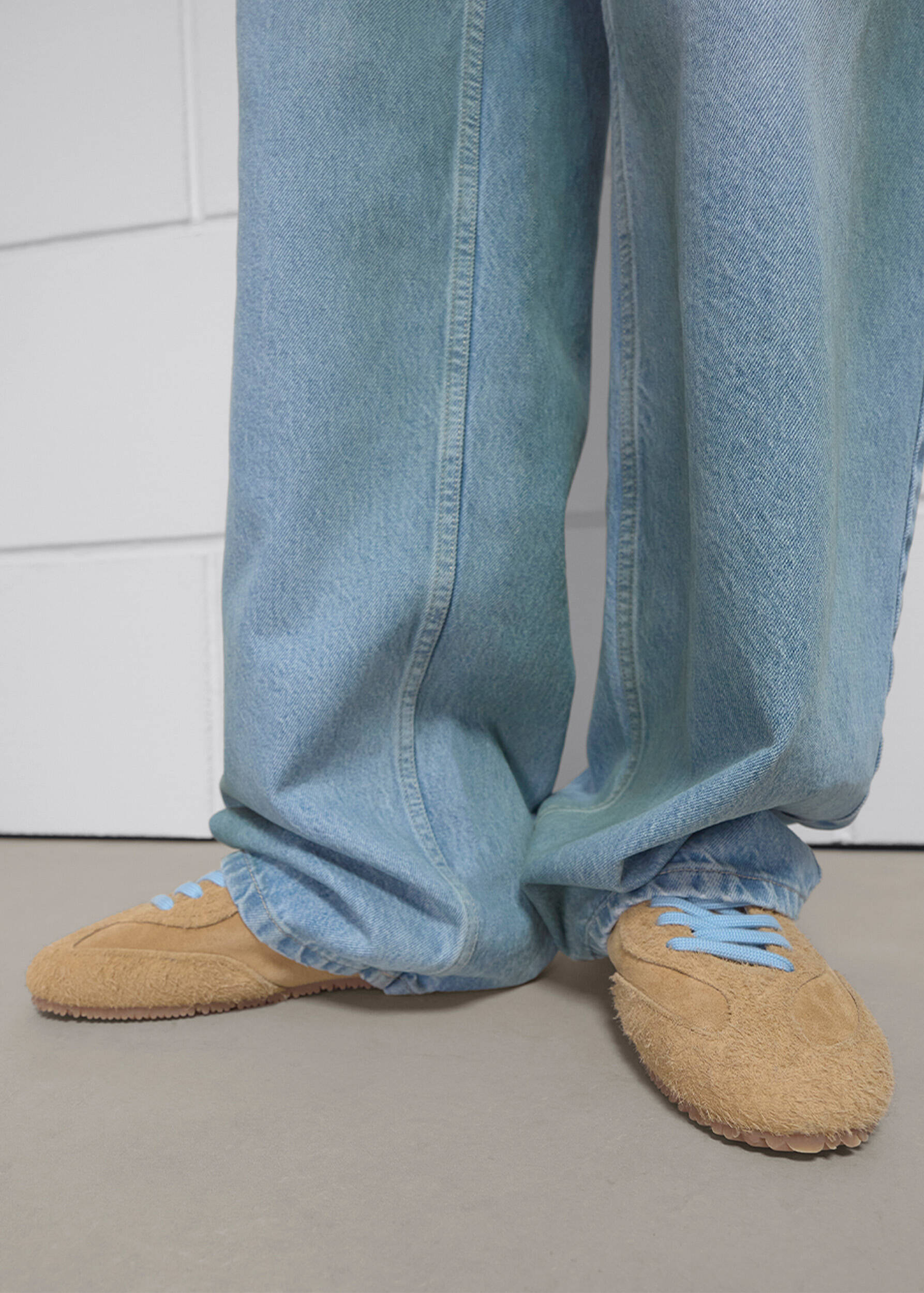 Daze Runner - Tan/Light Blue