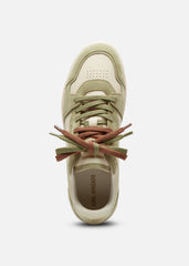 Dice Lo Sneaker - Light Beige/Green