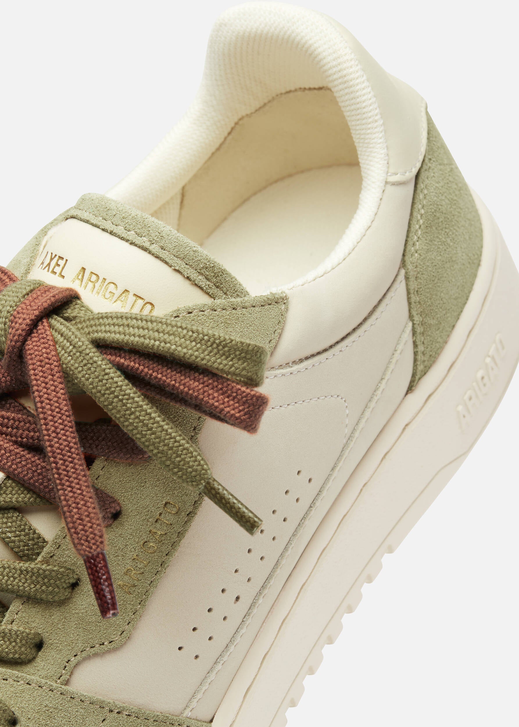 Dice Lo Sneaker - Light Beige/Green