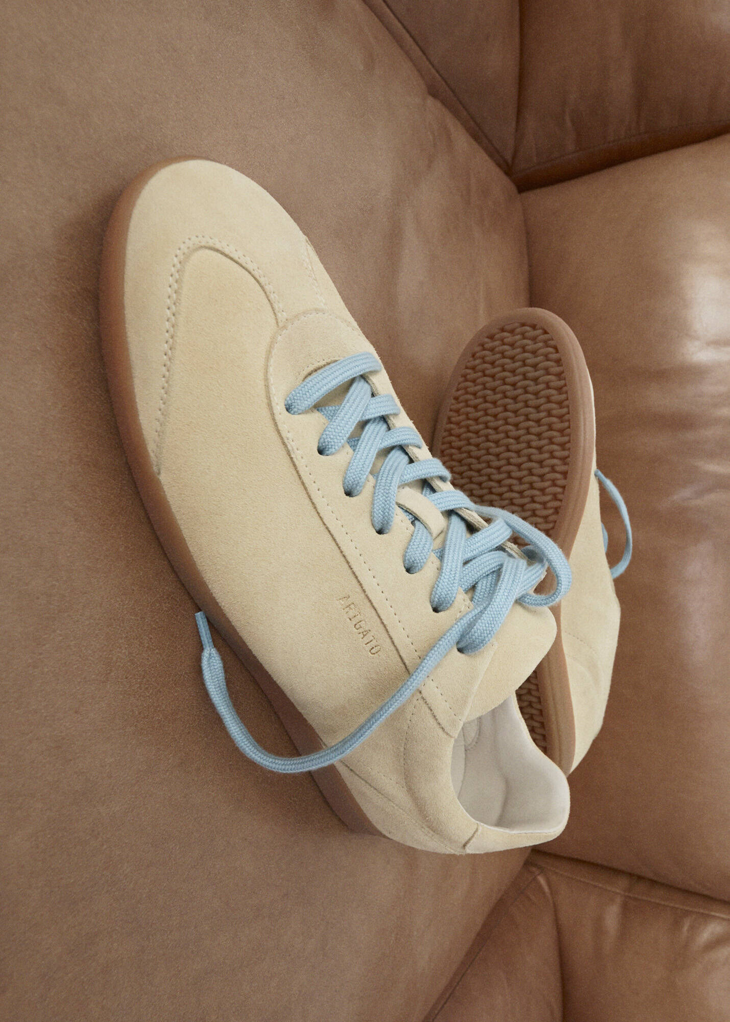 Zane Sneaker - Light Yellow/Gum
