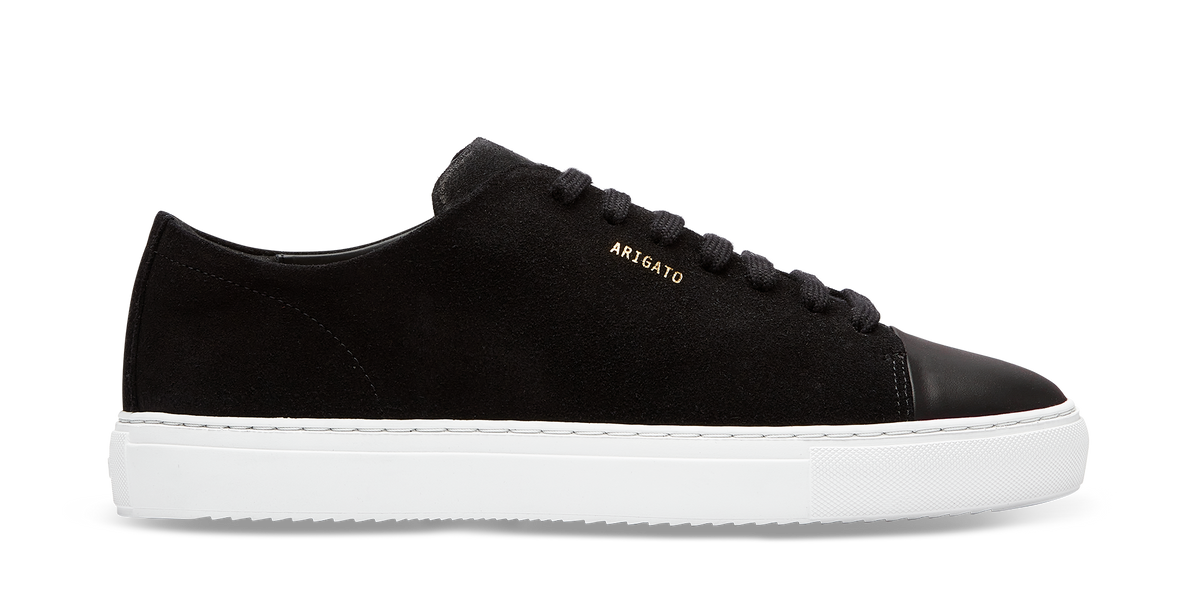 Clean 90 Cap-Toe Sneaker - Black/White