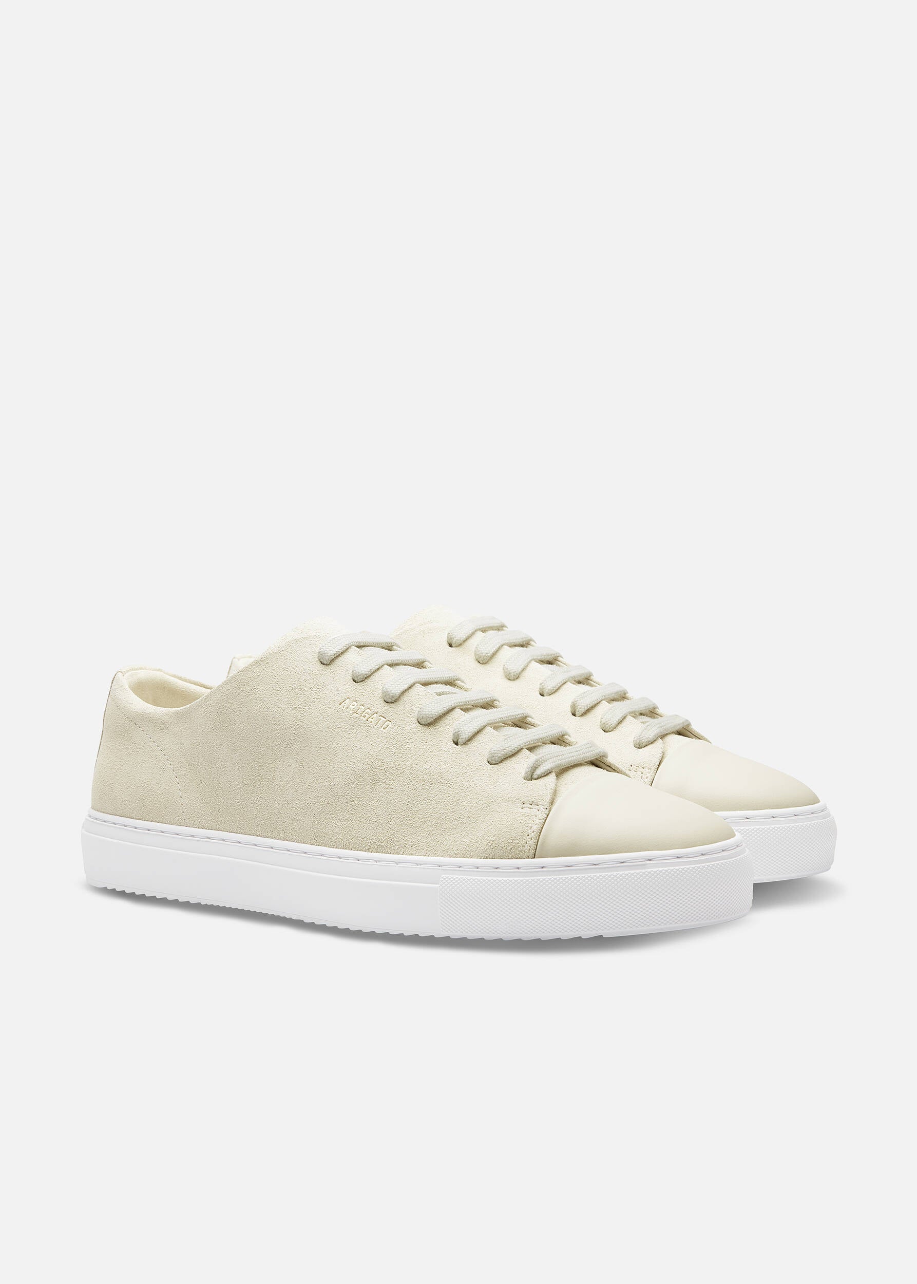 Clean 90 Cap-Toe Sneaker - Off White/White
