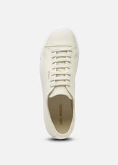 Clean 90 Cap-Toe Sneaker - Off White/White