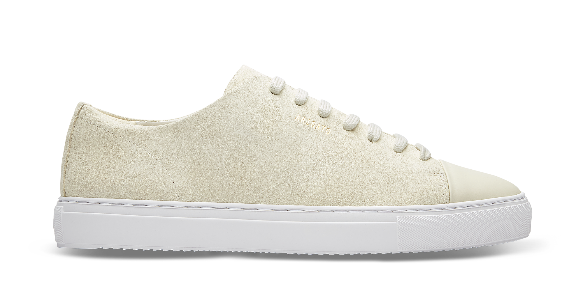 Clean 90 Cap-Toe Sneaker - Off White/White