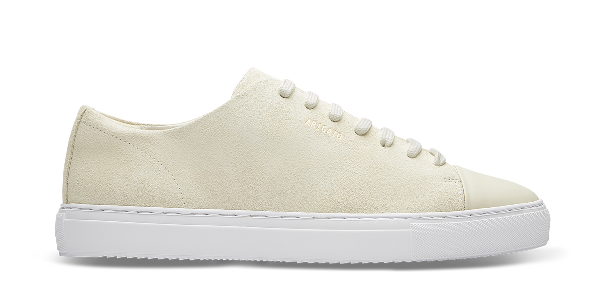 Clean 90 Cap-Toe Sneaker - Off White/White