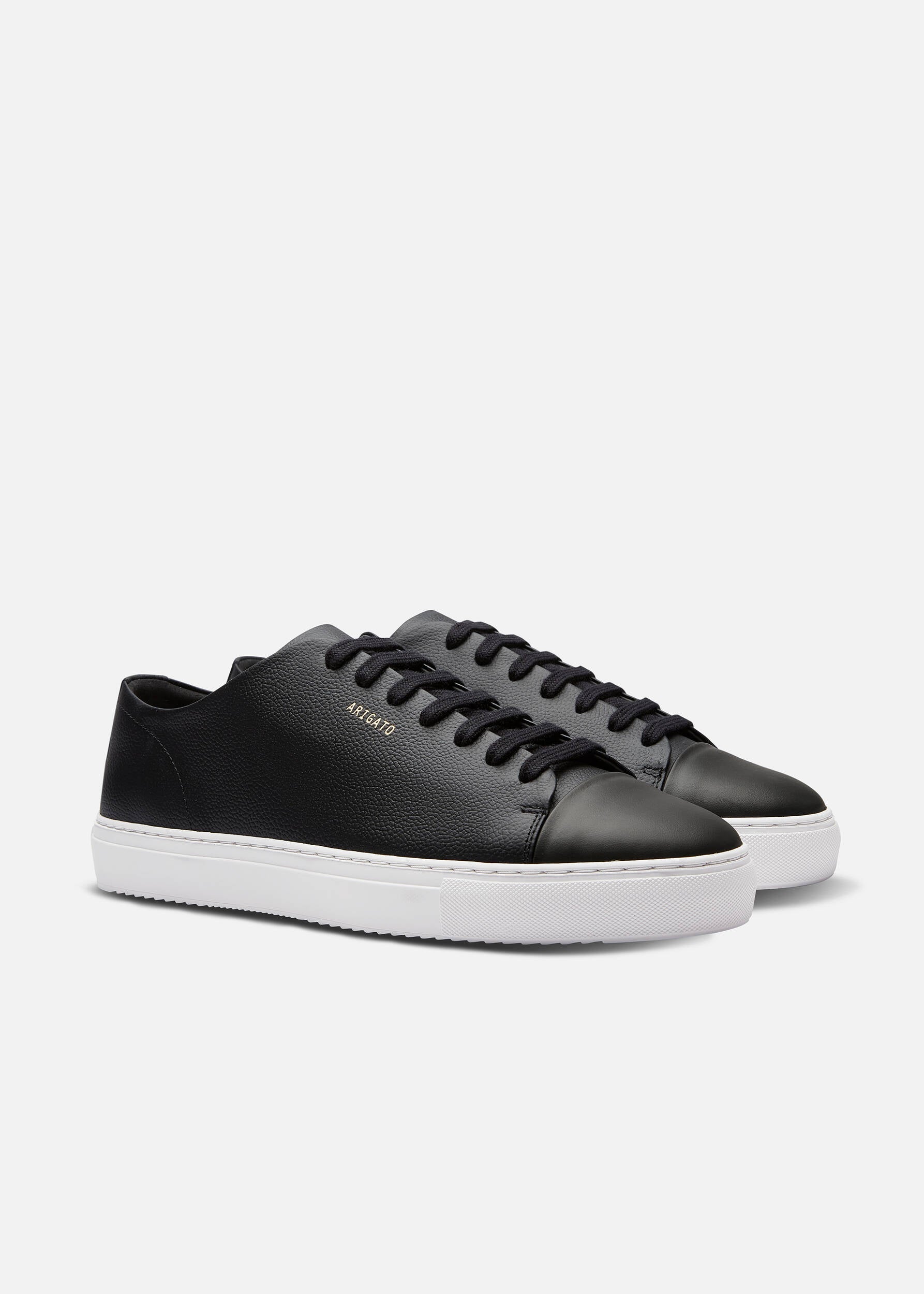 Clean 90 Cap-Toe Sneaker - Black/White