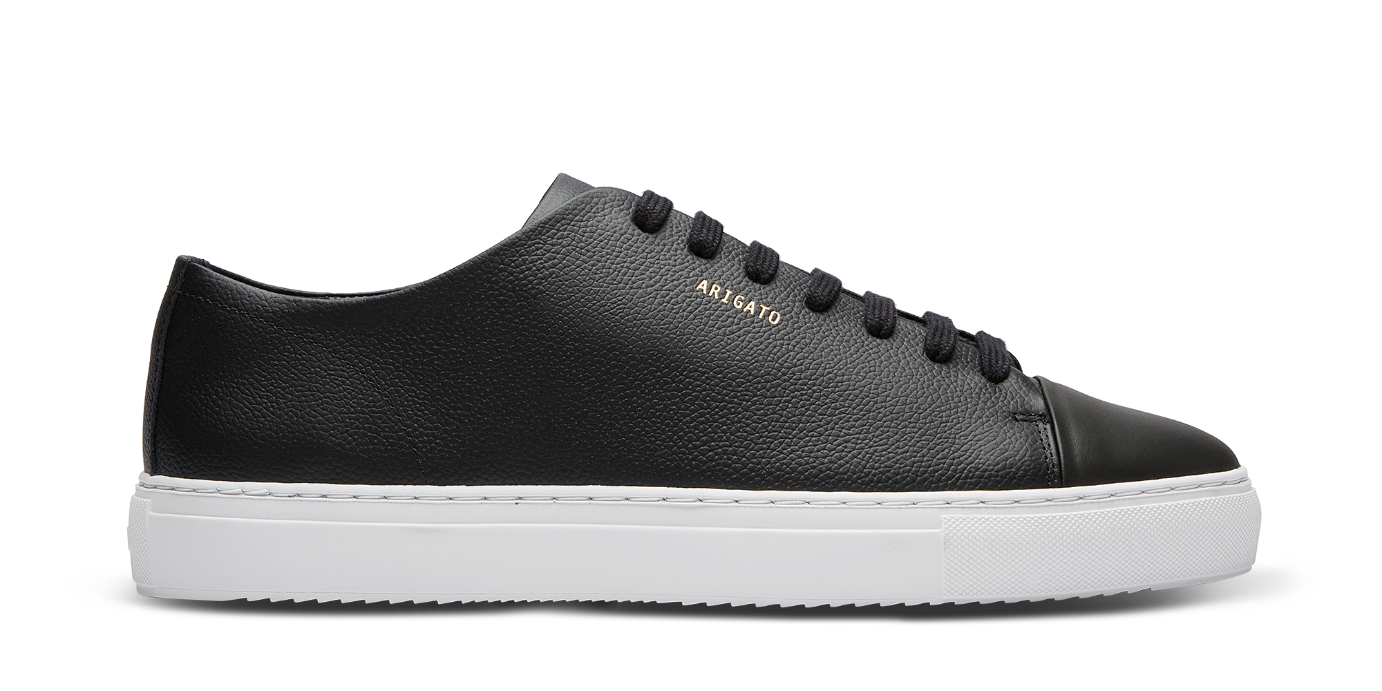 Clean 90 Cap-Toe Sneaker - Black/White