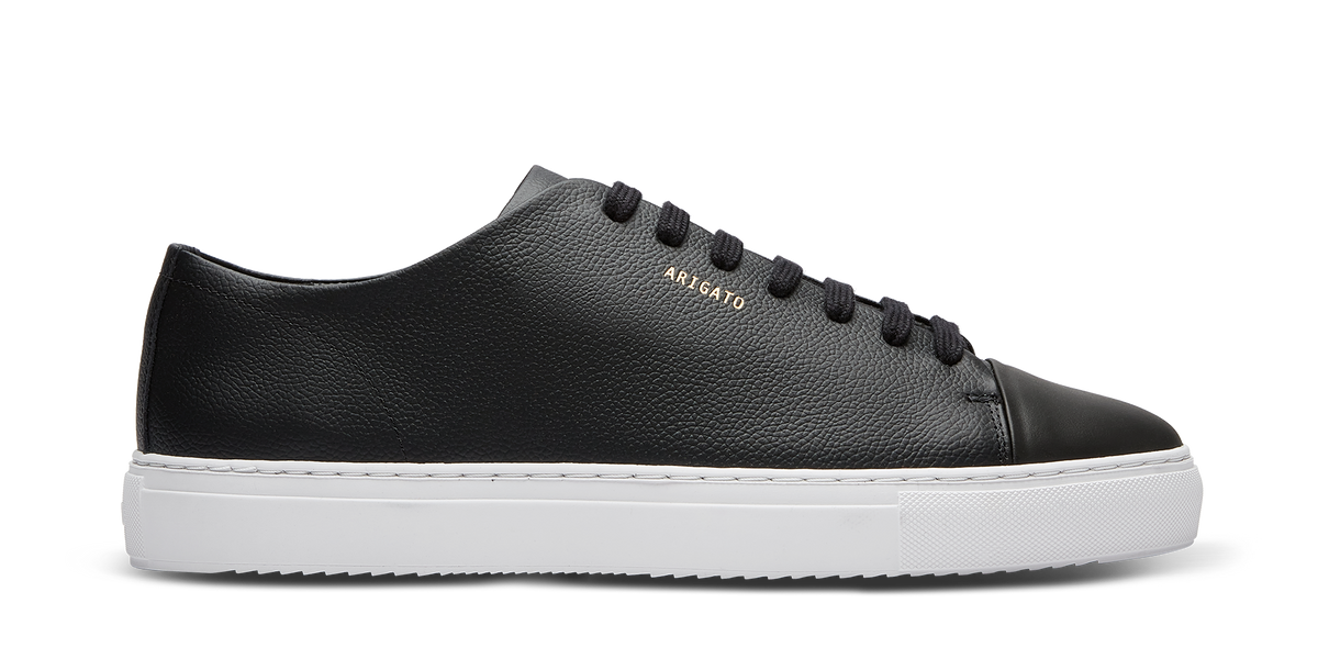 Clean 90 Cap-Toe Sneaker - Black/White