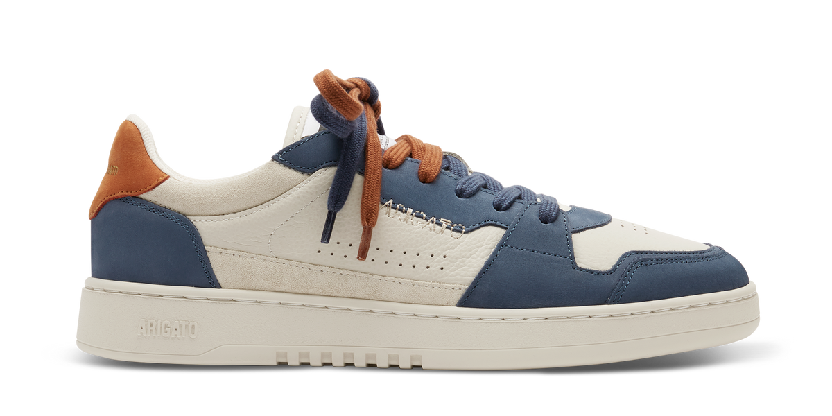 Dice Lo Sneaker - Off White/Dark Blue