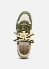 Dice Lo Sneaker - Off White/Green