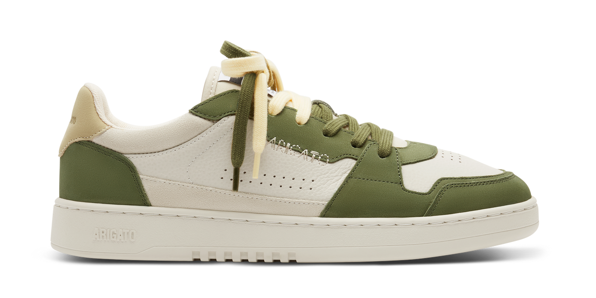 Dice Lo Sneaker - Off White/Green