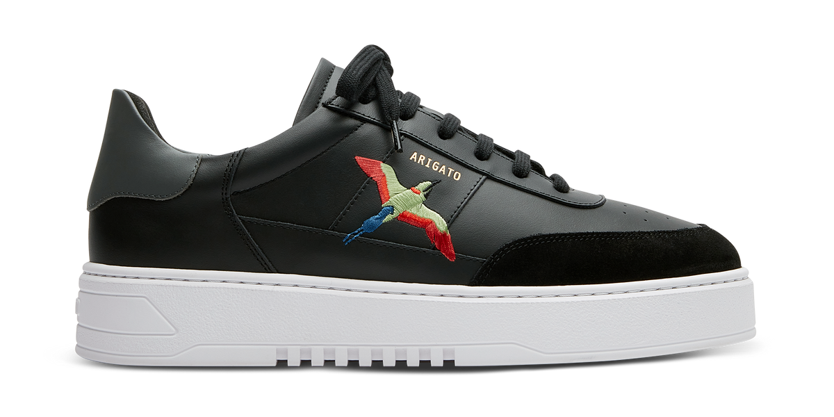 Orbit B Bird Sneaker - Black/White