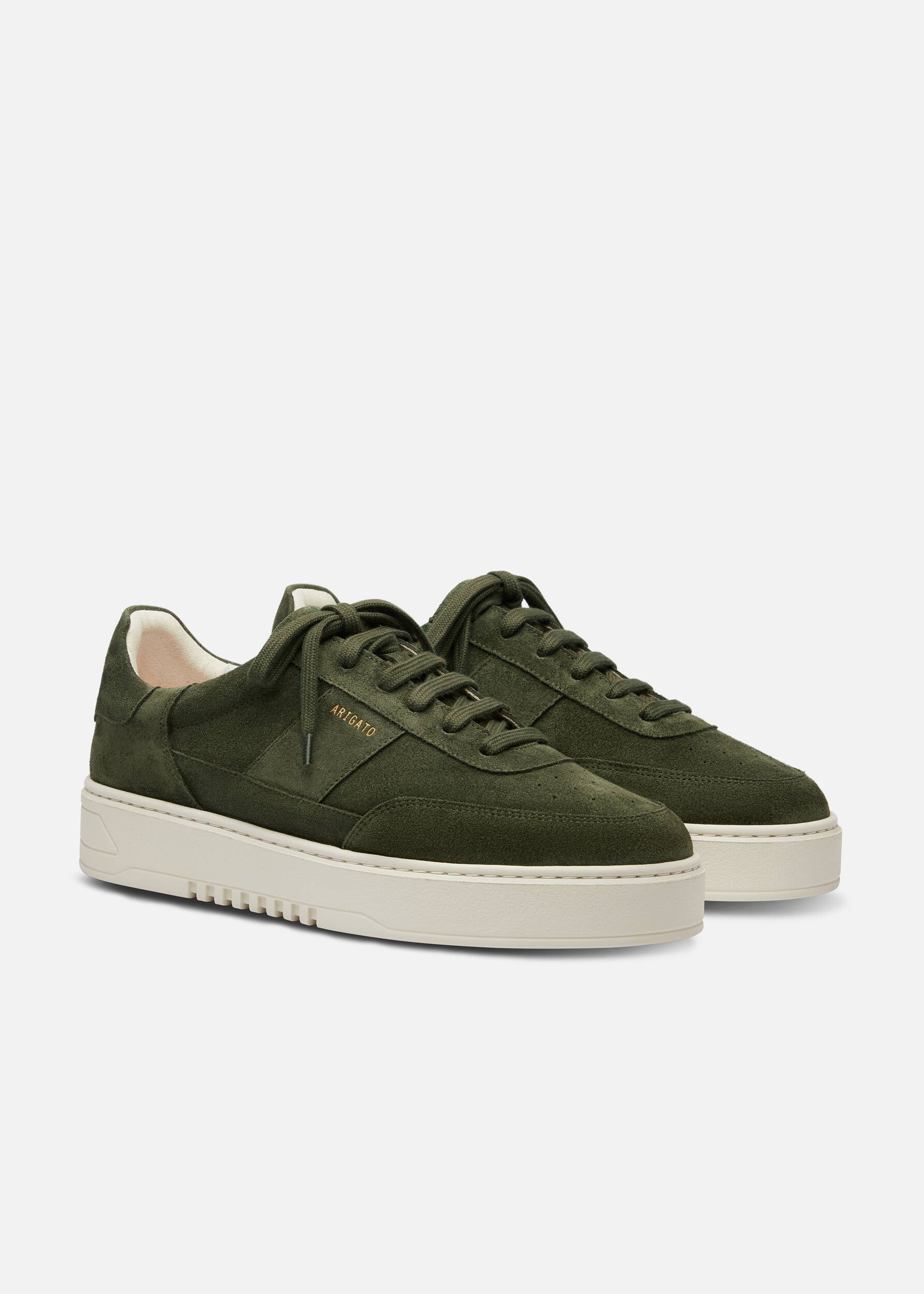 Orbit Vintage Sneaker - Khaki/Off White