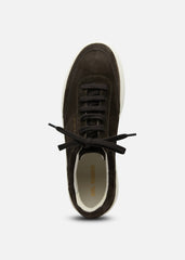 Orbit Vintage Sneaker - Dark Brown/Off White