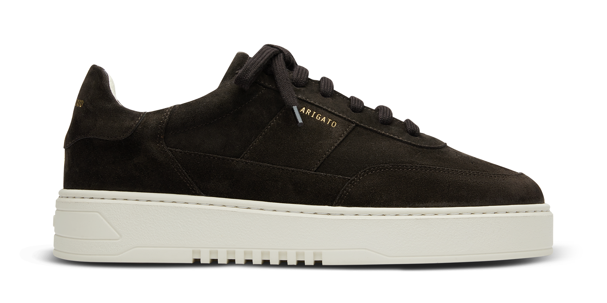 Orbit Vintage Sneaker - Dark Brown/Off White