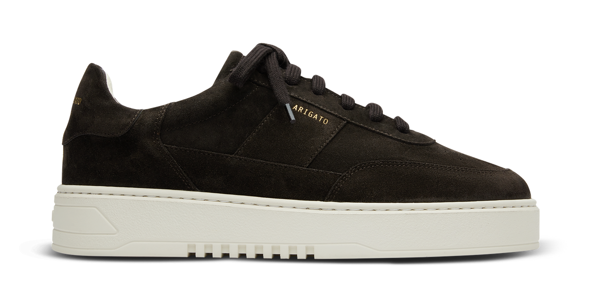 Orbit Vintage Sneaker - Dark Brown/Off White