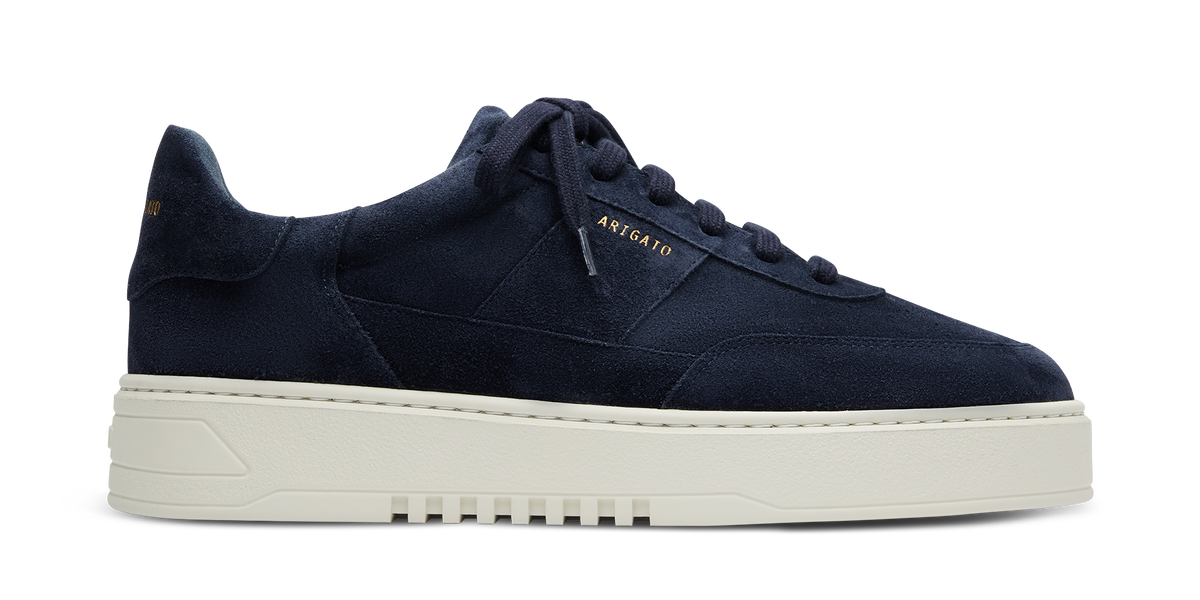 Orbit Vintage Sneaker - Dark Blue/Off White