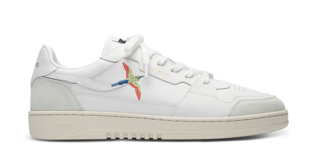 Dice Lo Bee Bird Sneaker - White/White