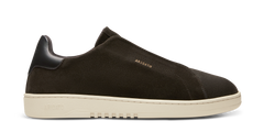 Dice Laceless Sneaker - Dark Brown/Off White