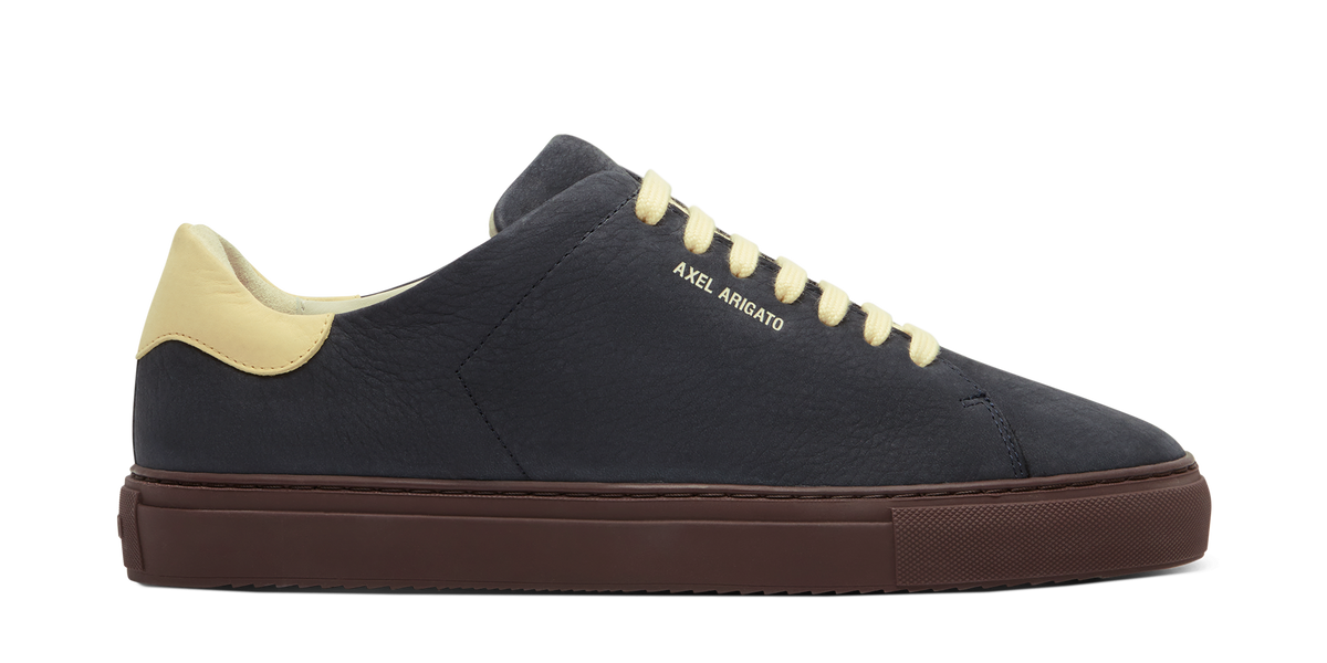 Clean 90 Sneaker - Dark Blue/Light Yellow