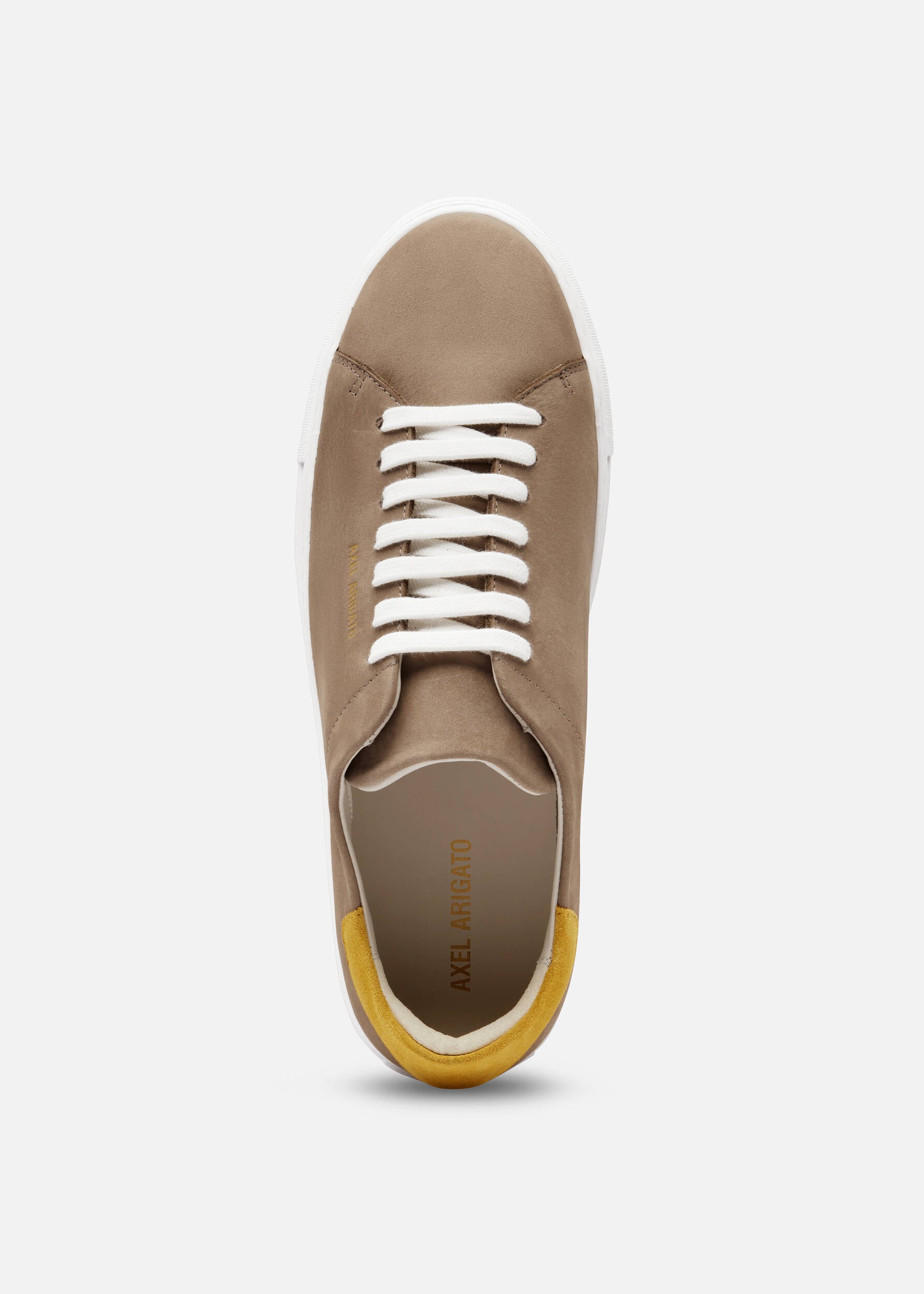 Clean 90 Sneaker - Taupe/Yellow