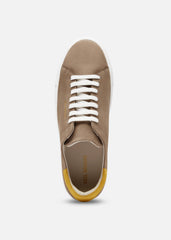 Clean 90 Sneaker - Taupe/Yellow