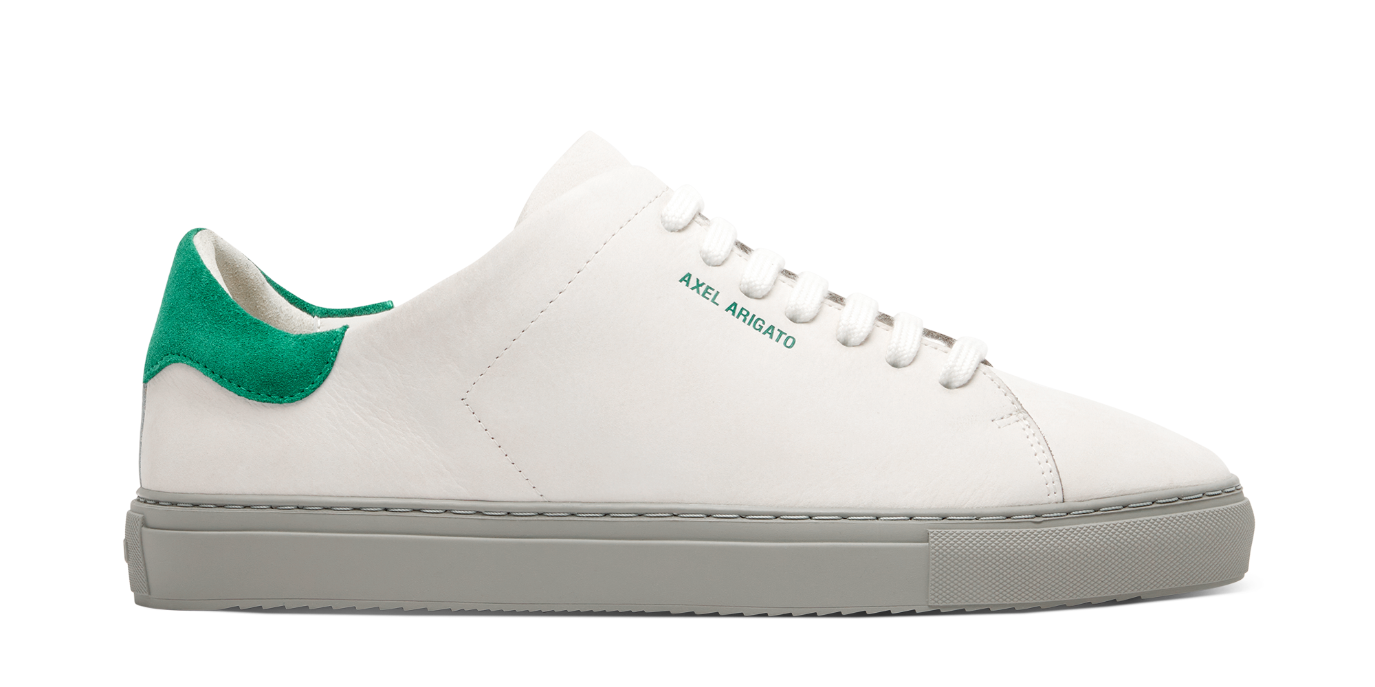 Clean 90 Sneaker - Off White/Dark Green