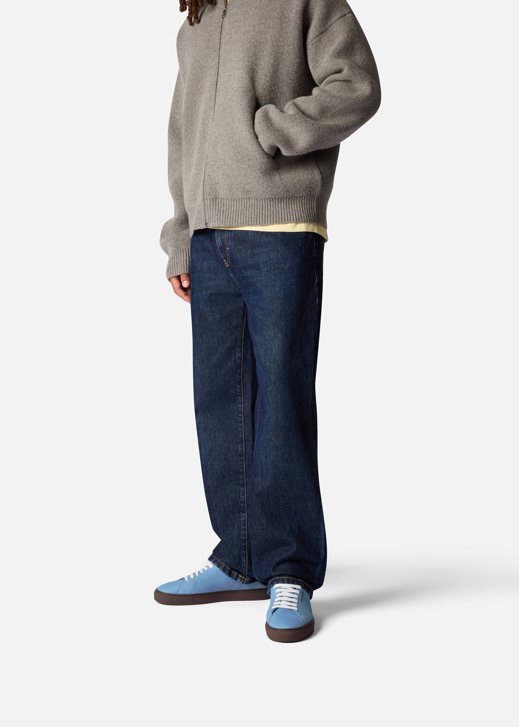 Clean 90 Sneaker - Light Blue/Black