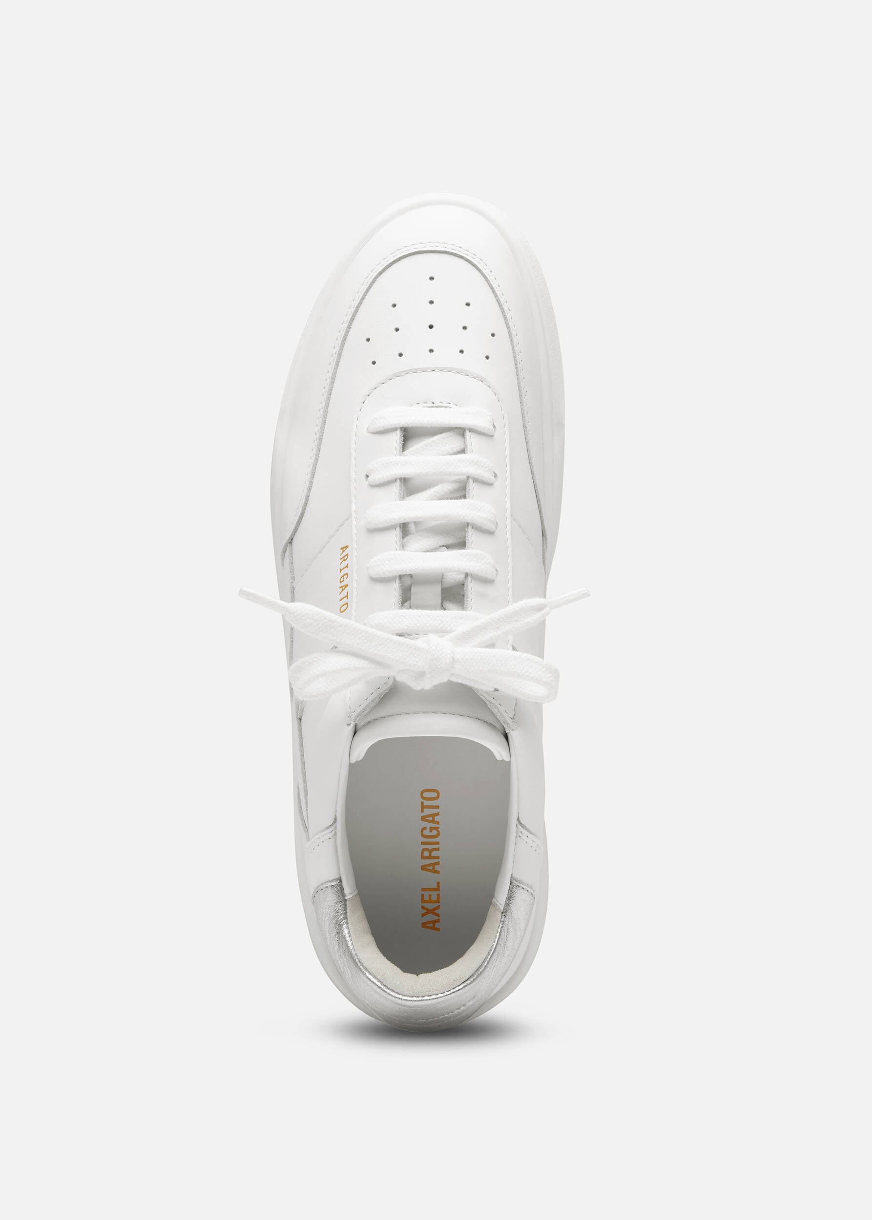 Orbit Vintage Sneaker - White/Silver