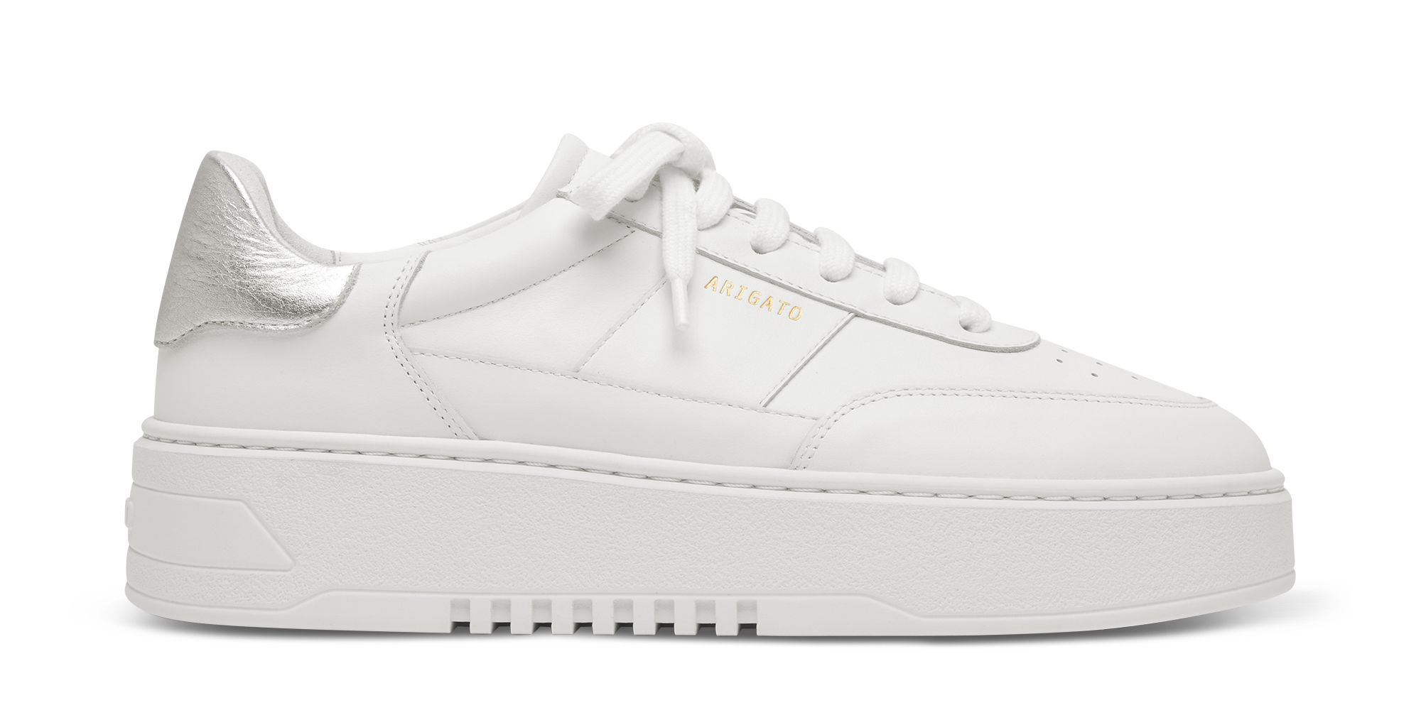 Orbit Vintage Sneaker - White/Silver