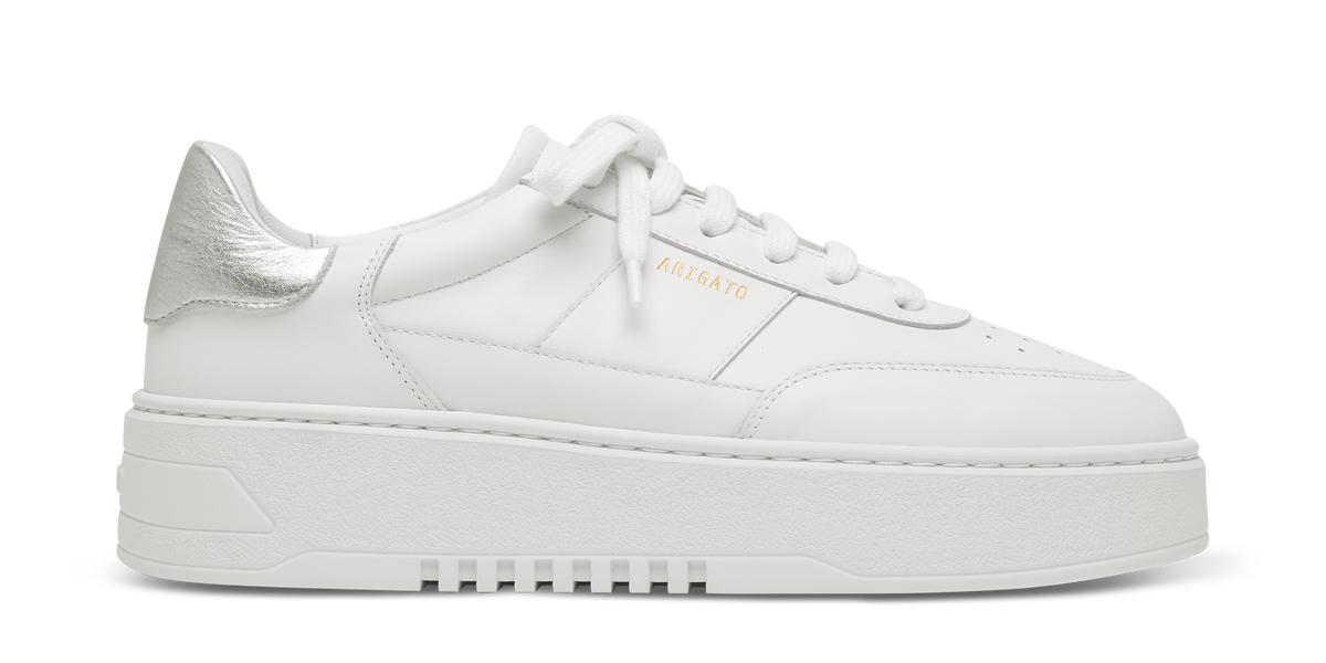 Orbit Vintage Sneaker - White/Silver