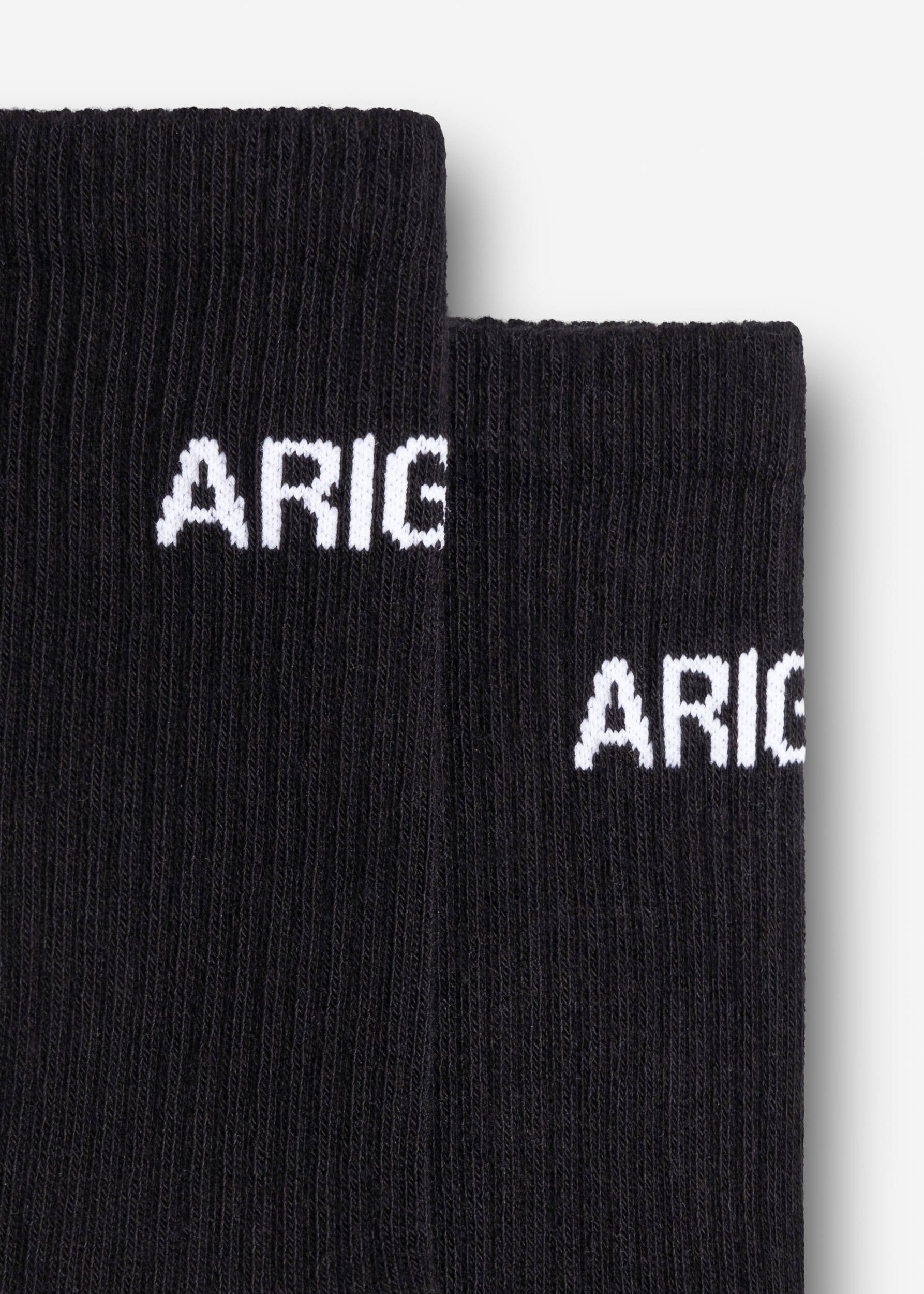 Arigato Logo Tube Socks - Black